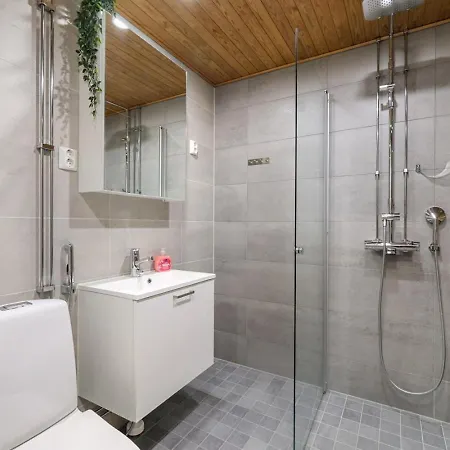 Apartamento New 2br With Sauna With Stunning Views Oulu